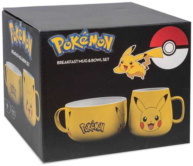 Gb Eye Pyramid Pokemon Pikachu puodelio ir dubenėlio rinkinys