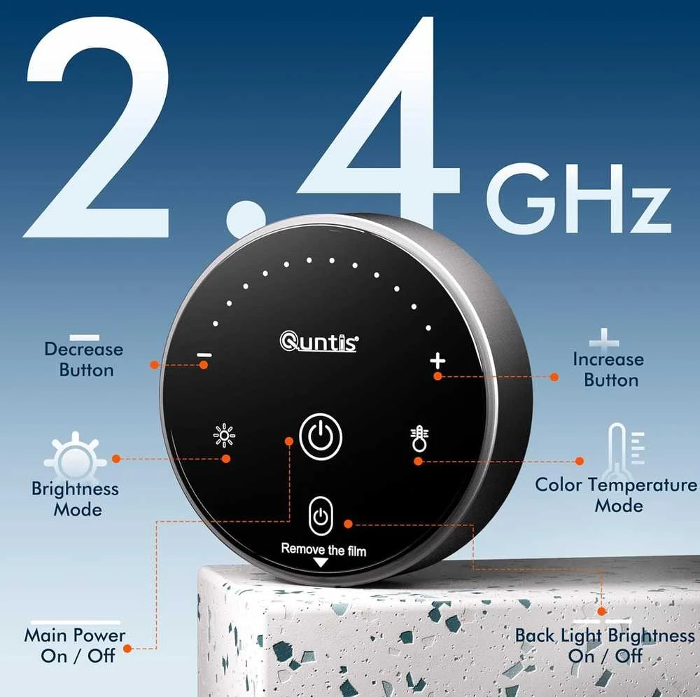 Quntis ML215 LED monitoriaus lempa su belaidžiu valdikliu (51 cm)