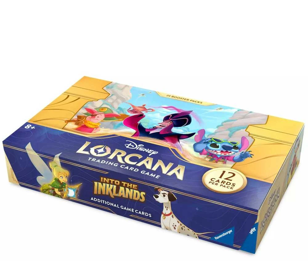 Ravensburger Disney Lorcana - Into The Inklands papildymo ekranai (24 vnt.)