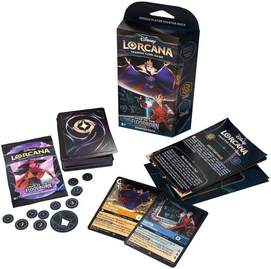Ravensburger Disney Lorcana - Upių gimusiųjų iškilimas pradinė kaladė - Gintaro ir Safyro