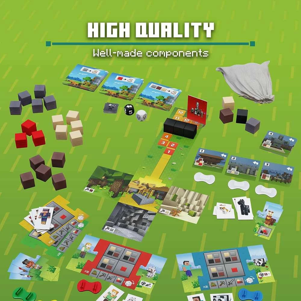 RAVENSBURGER stalo žaidimas Minecraft Heroes, (LT, LV, EE), 22367