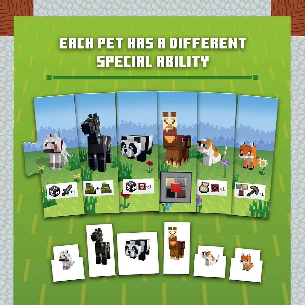 RAVENSBURGER stalo žaidimas Minecraft Heroes, (LT, LV, EE), 22367