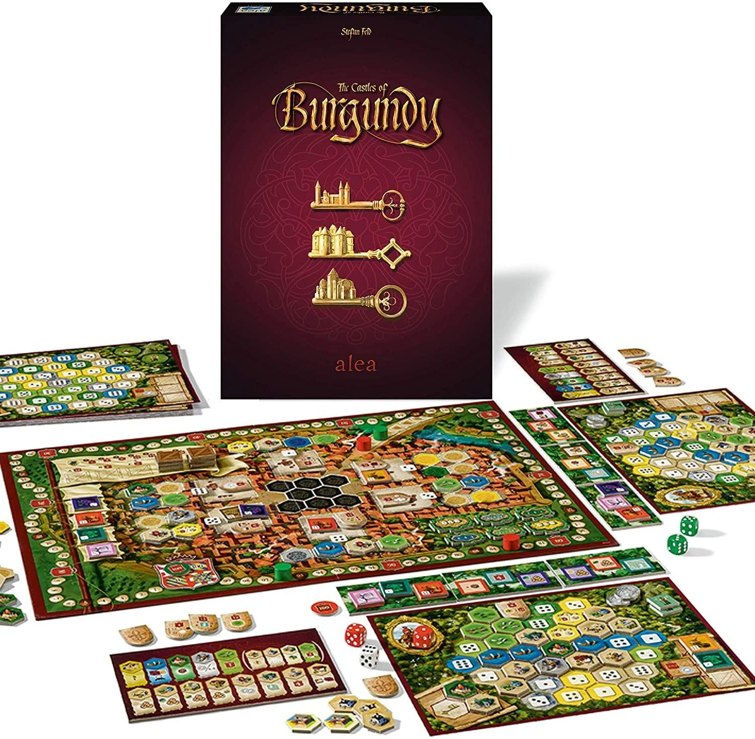 Ravensburger Burgundijos pilys
