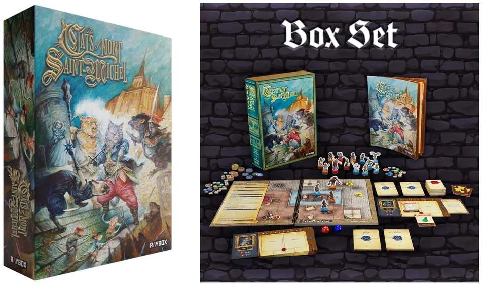 Raybox Games The Cats of Mont Saint Michel Box Set
