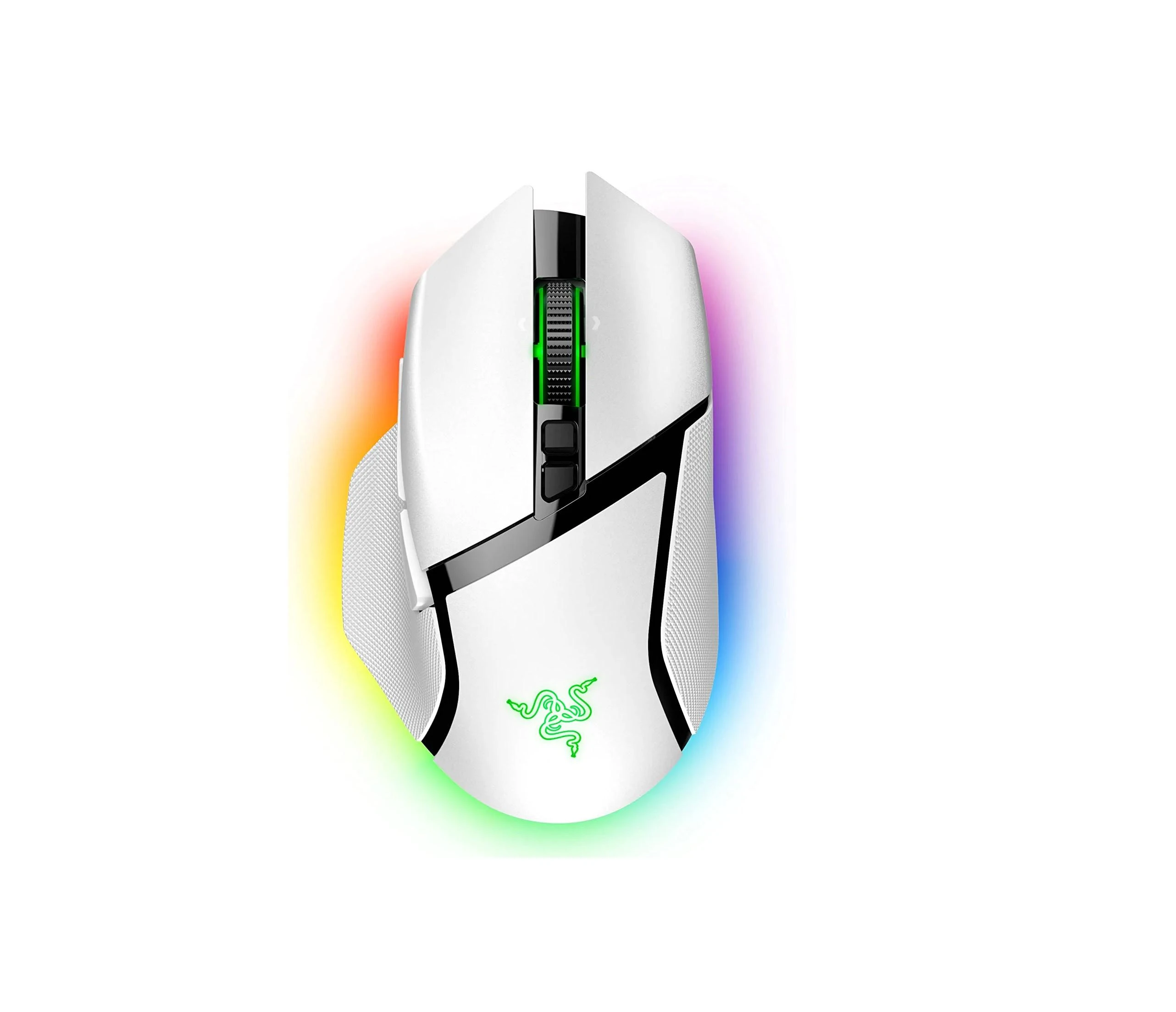 Razer | Basilisk V3 Pro | Wireless | Pelė žaidimams | Bluetooth | Baltas | Yes
