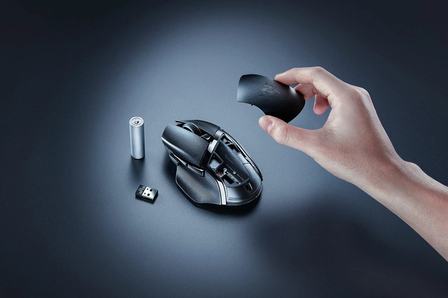 Belaidė žaidimų pelė Razer Basilisk V3 X HyperSpeed, juoda