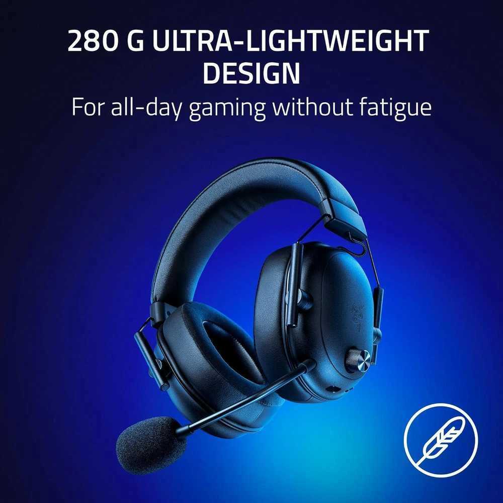 Razer Ausinės BlackShark V2 HyperSpeed, Baltos