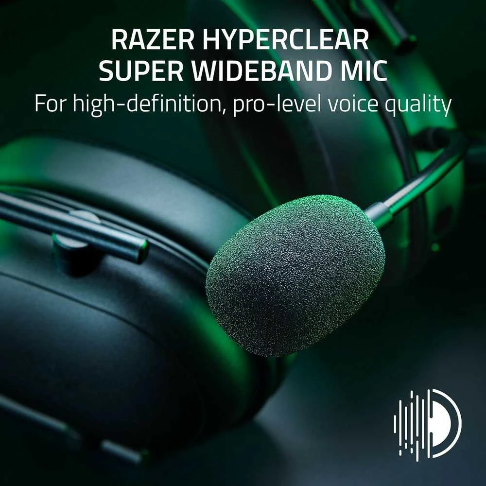 Razer Ausinės BlackShark V2 HyperSpeed, Juodos