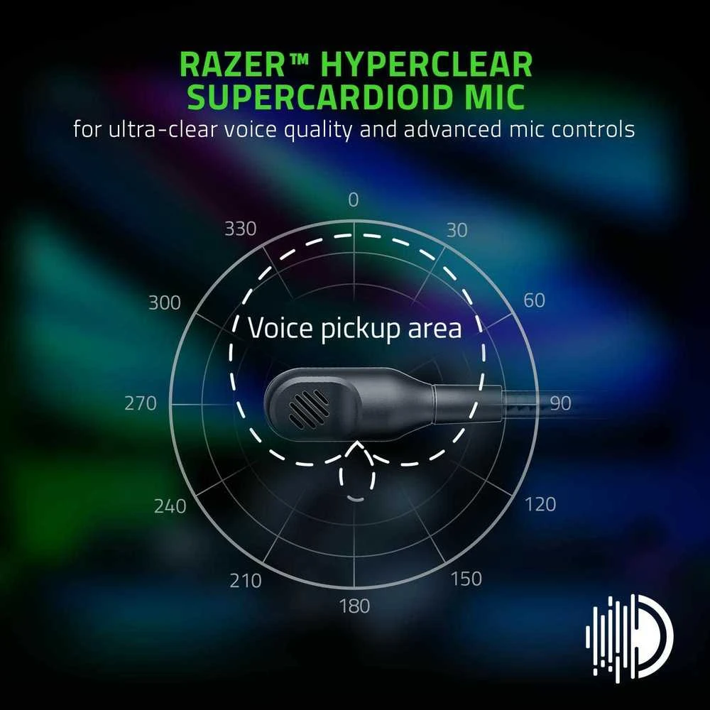 Razer BlackShark V2 Pro belaidės ausinės (2023), Juodos spalvos