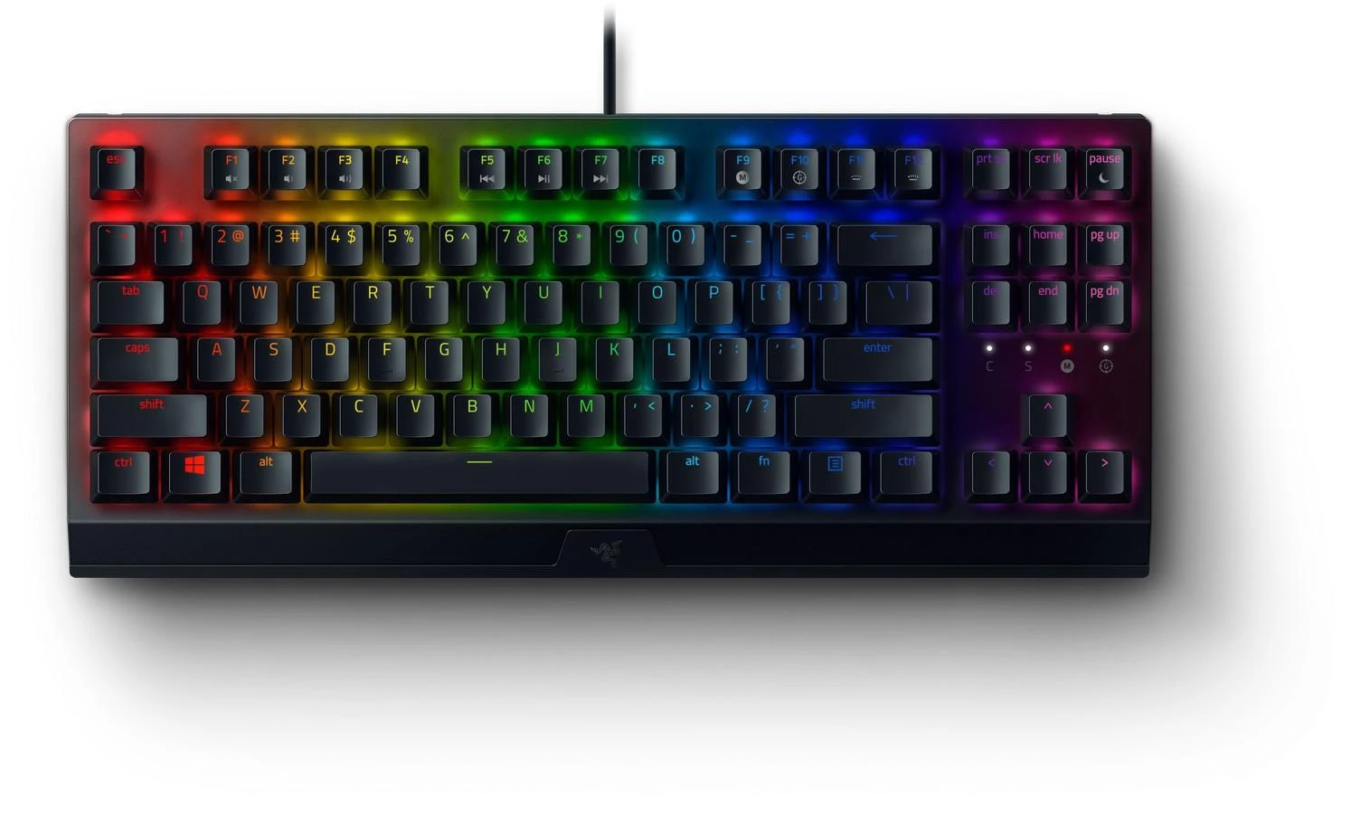 Žaidimų klaviatūra Razer BlackWidow V3, US išdėstymas