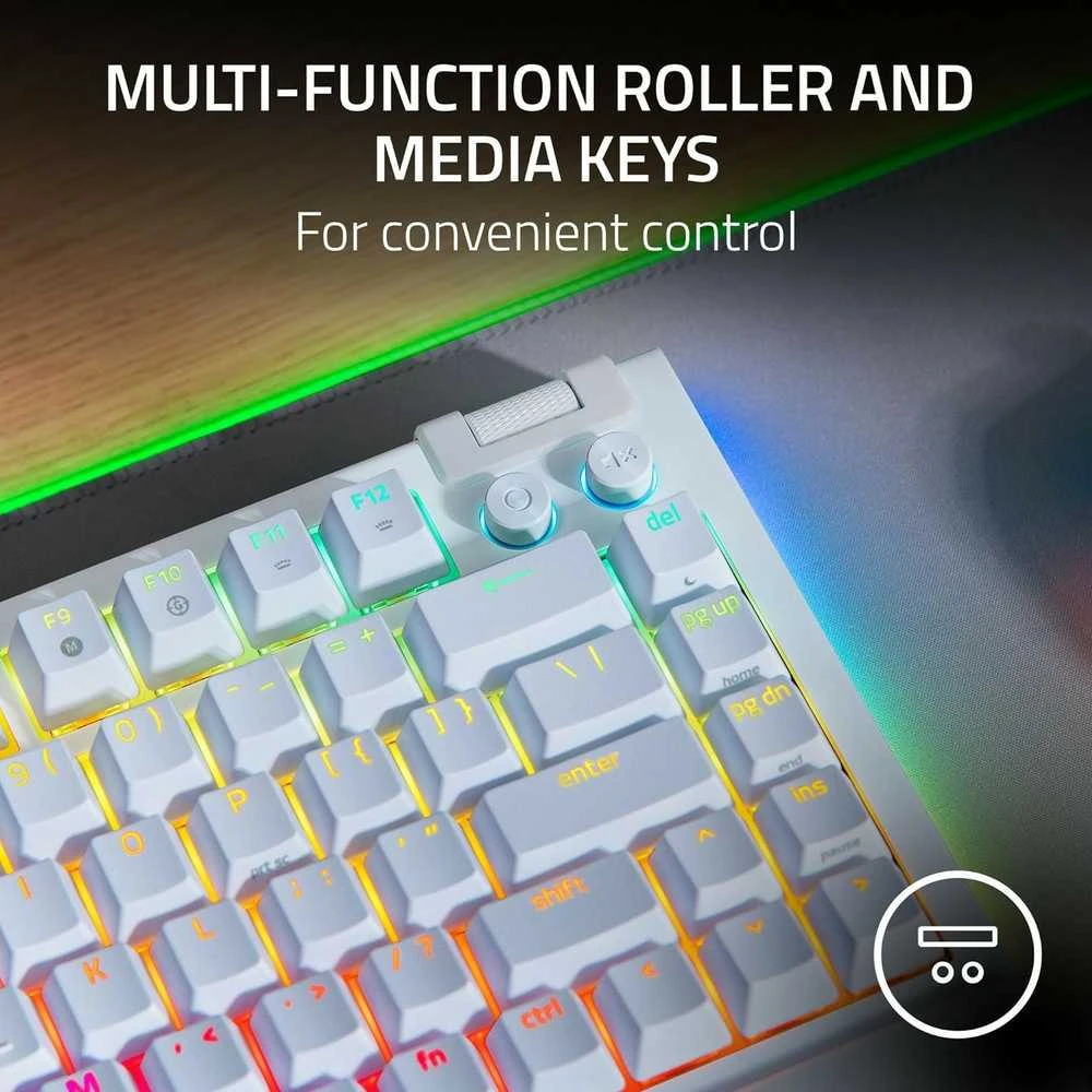 Razer | BlackWidow V4 75% | Klaviatūra žaidimams | su laidu | US | Mechaninė Switches