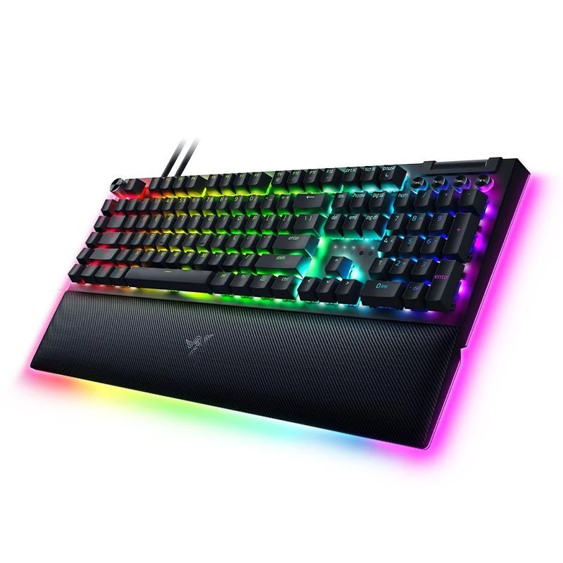 RAZER BlackWidow V4 Pro laidinė mechaninė klaviatūra (Geltona switch, US)