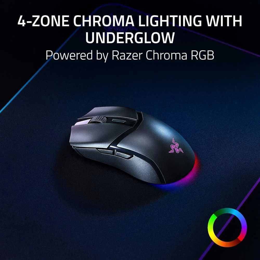 Pelė Myszka žaidimams Razer Cobra HyperSpeed belaidė 26000 dpi optinė juoda