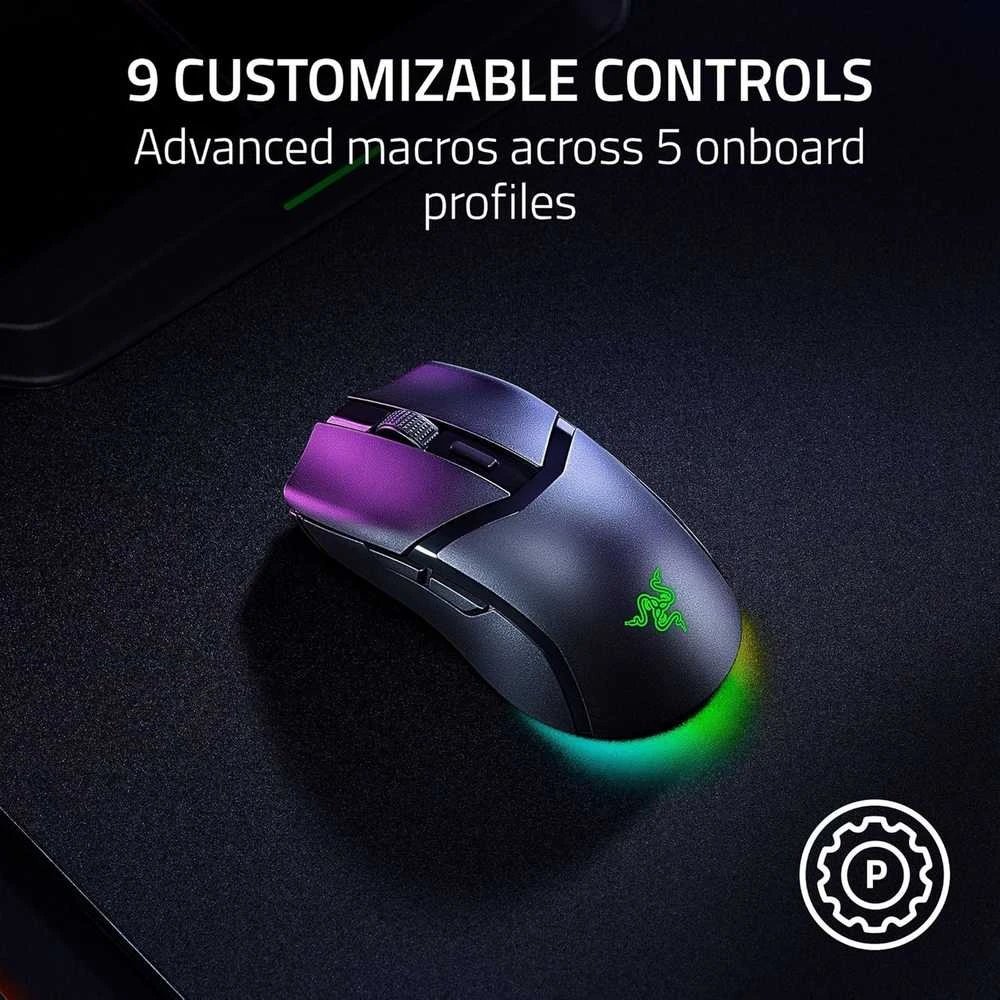 Pelė Myszka žaidimams Razer Cobra HyperSpeed belaidė 26000 dpi optinė juoda