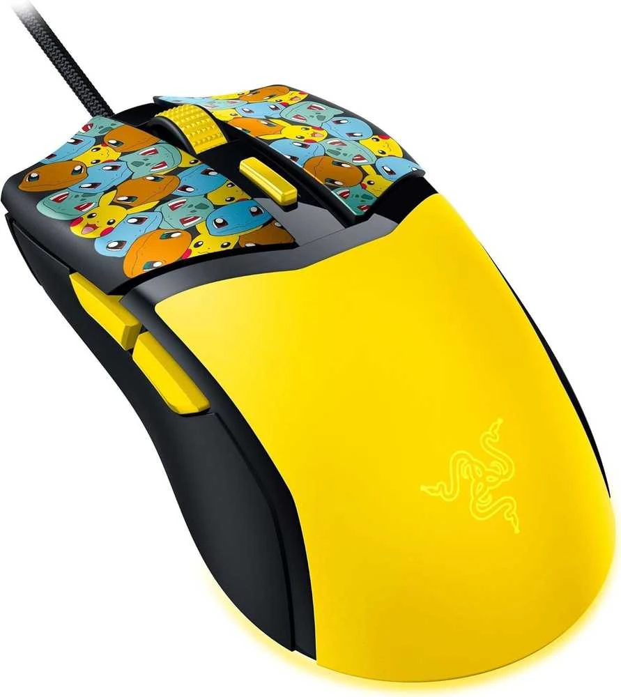 Razer Cobra - Pokemon Edition su laidu žaidimų optinė pelė | 8500 DPI