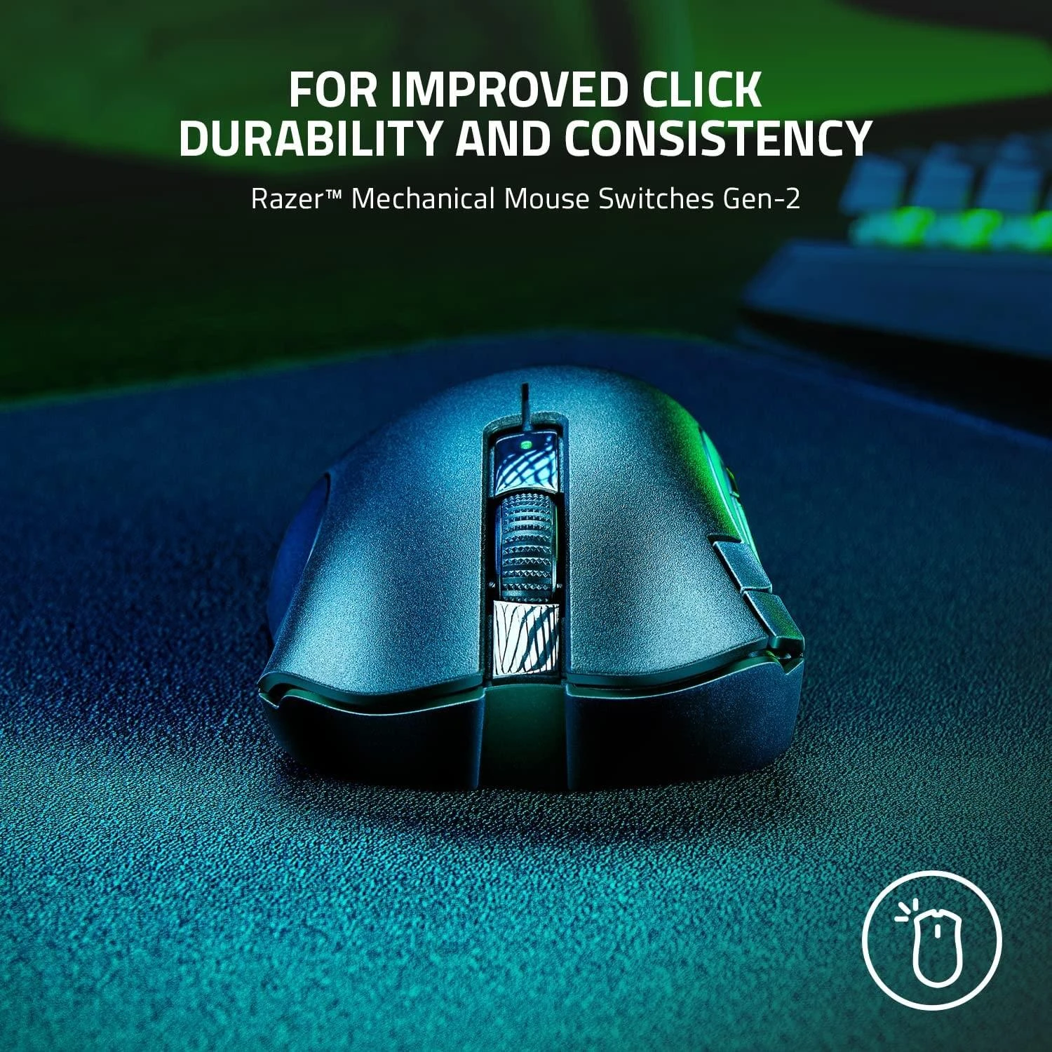 Belaidė žaidimų pelė Razer DeathAdder V2 X HyperSpeed