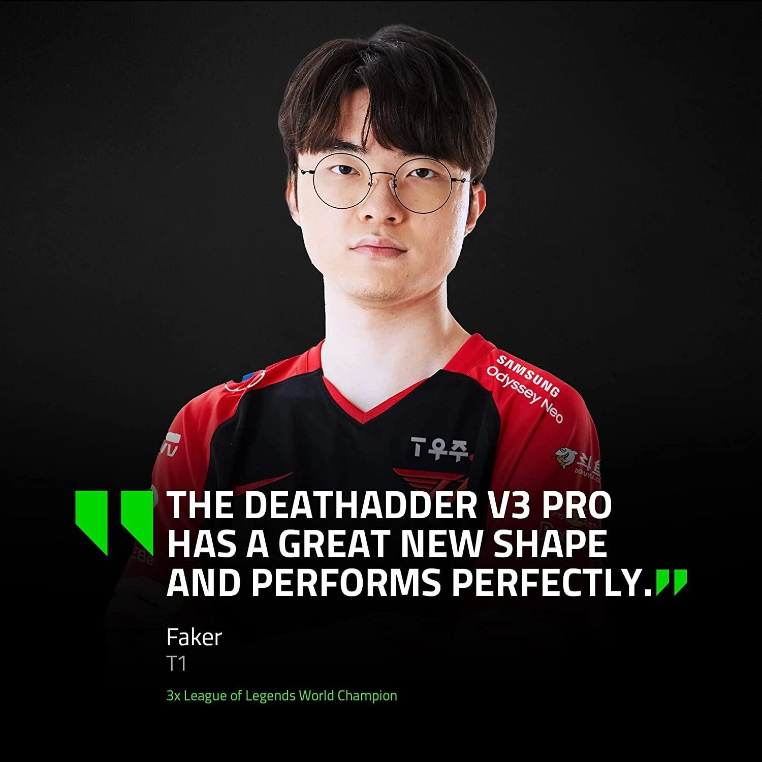 Razer DeathAdder V3 Pro belaidė pelė žaidimamas, Baltos spalvos