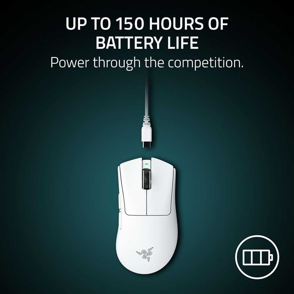 RAZER DeathAdder V4 Pro belaidė žaidimų optinė pelė | 45000