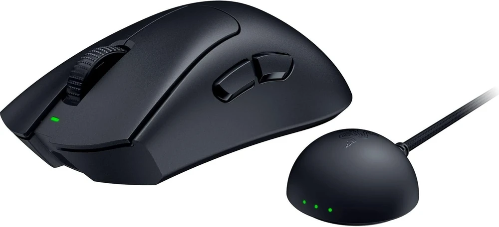 Pelė Myszka žaidimams Razer DeathAdder V4 belaidė 45000 dpi optinė juoda