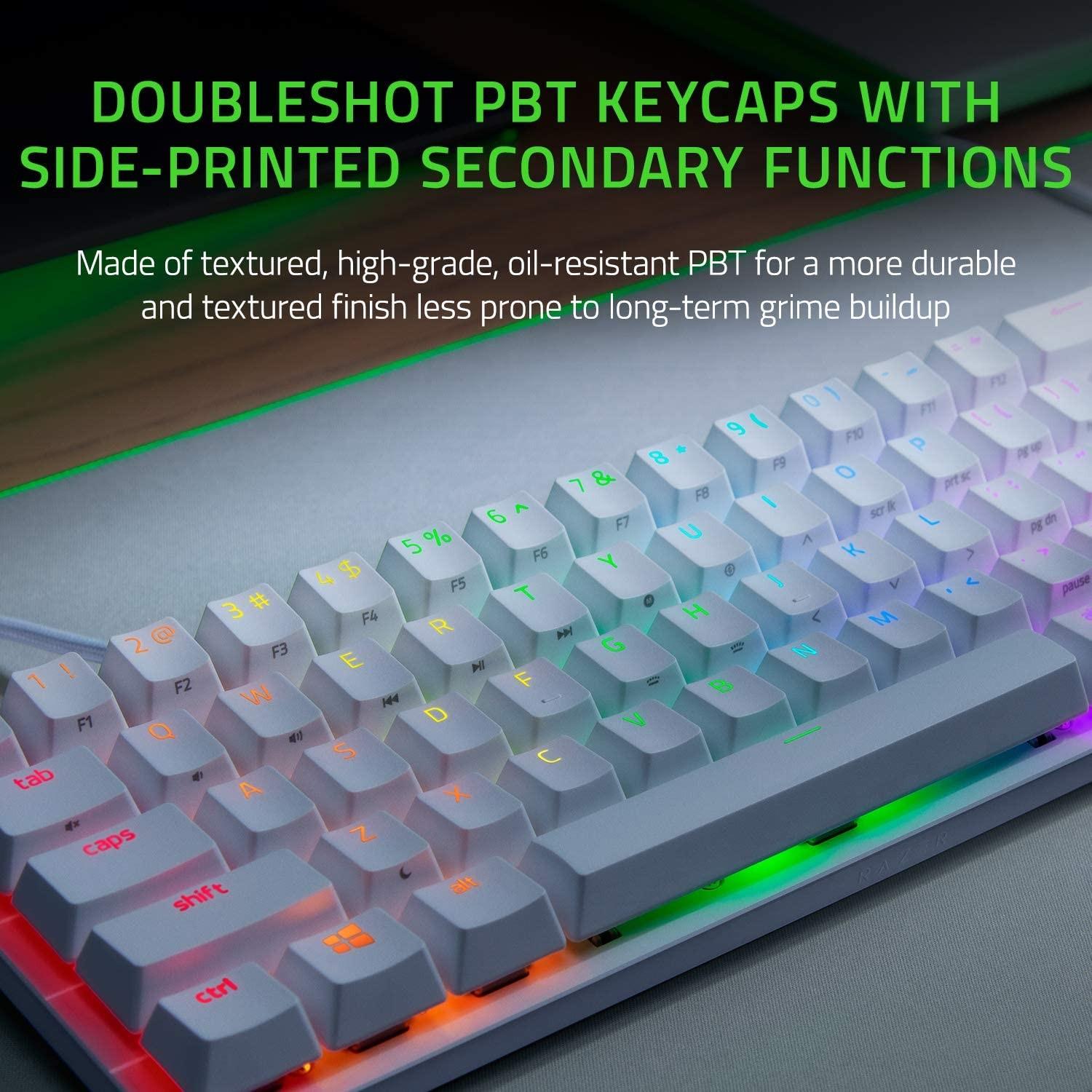 60% Mechaninė Žaidimų klaviatūra Razer Huntsman Mini Mercury