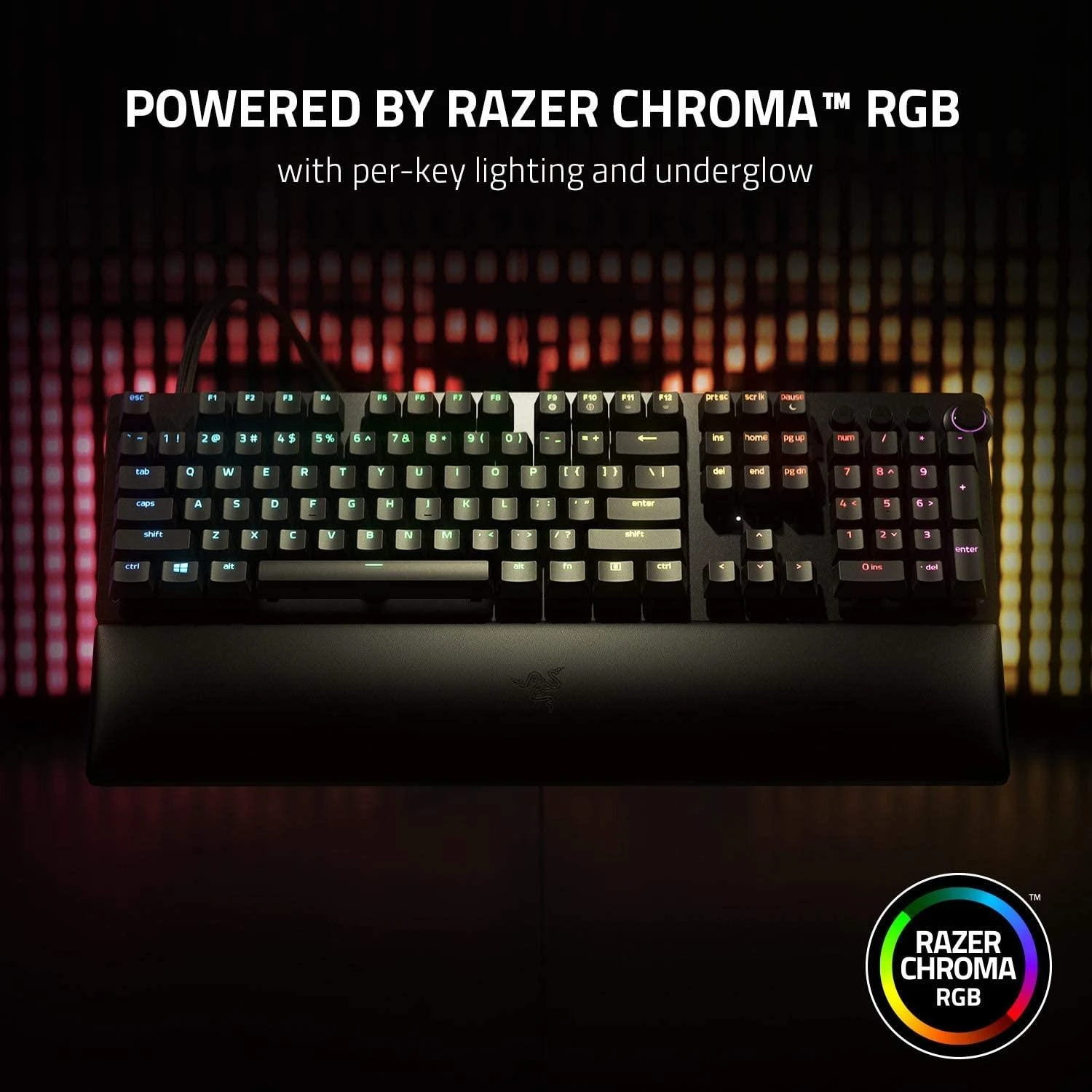 Analoginė Optinė Žaidimų klaviatūra Razer Huntsman V2, US išdėstymas