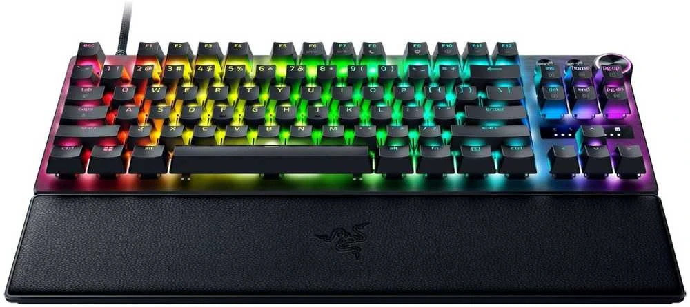 Razer | Huntsman V3 Pro Tenkeyless | RZ03-04980100-R3M1 | Klaviatūra žaidimams | su laidu | US | Analog Optical | Juodas