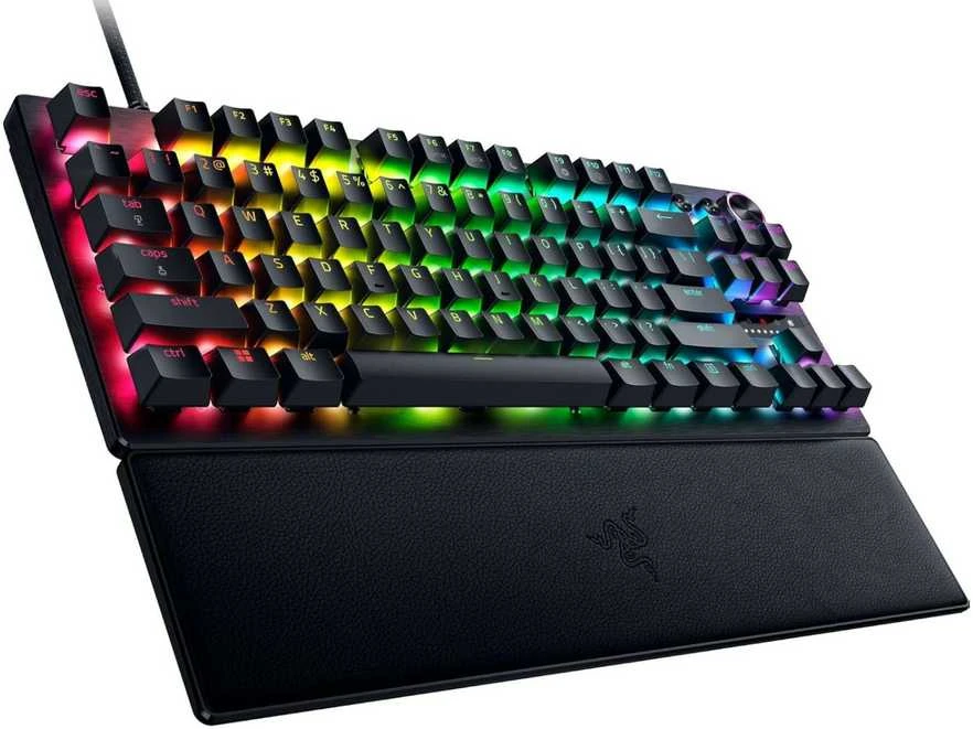 Razer | Huntsman V3 Pro Tenkeyless | RZ03-04980100-R3M1 | Klaviatūra žaidimams | su laidu | US | Analog Optical | Juodas