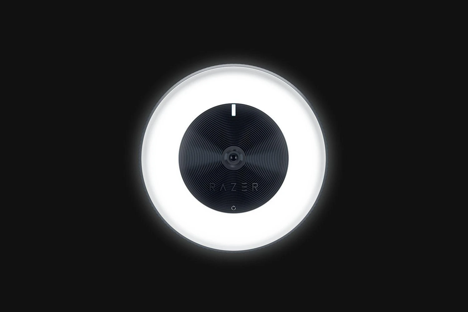 Internetinė kamera Razer Kiyo - Streaming Camera with Ring Lighting (USB Webcam, HD Video 720p, 60 FPS, Compatible with Open Broadcaster Software, Xsplit, Autofocus, Camera Clip, Tripod Connection) Juodas
