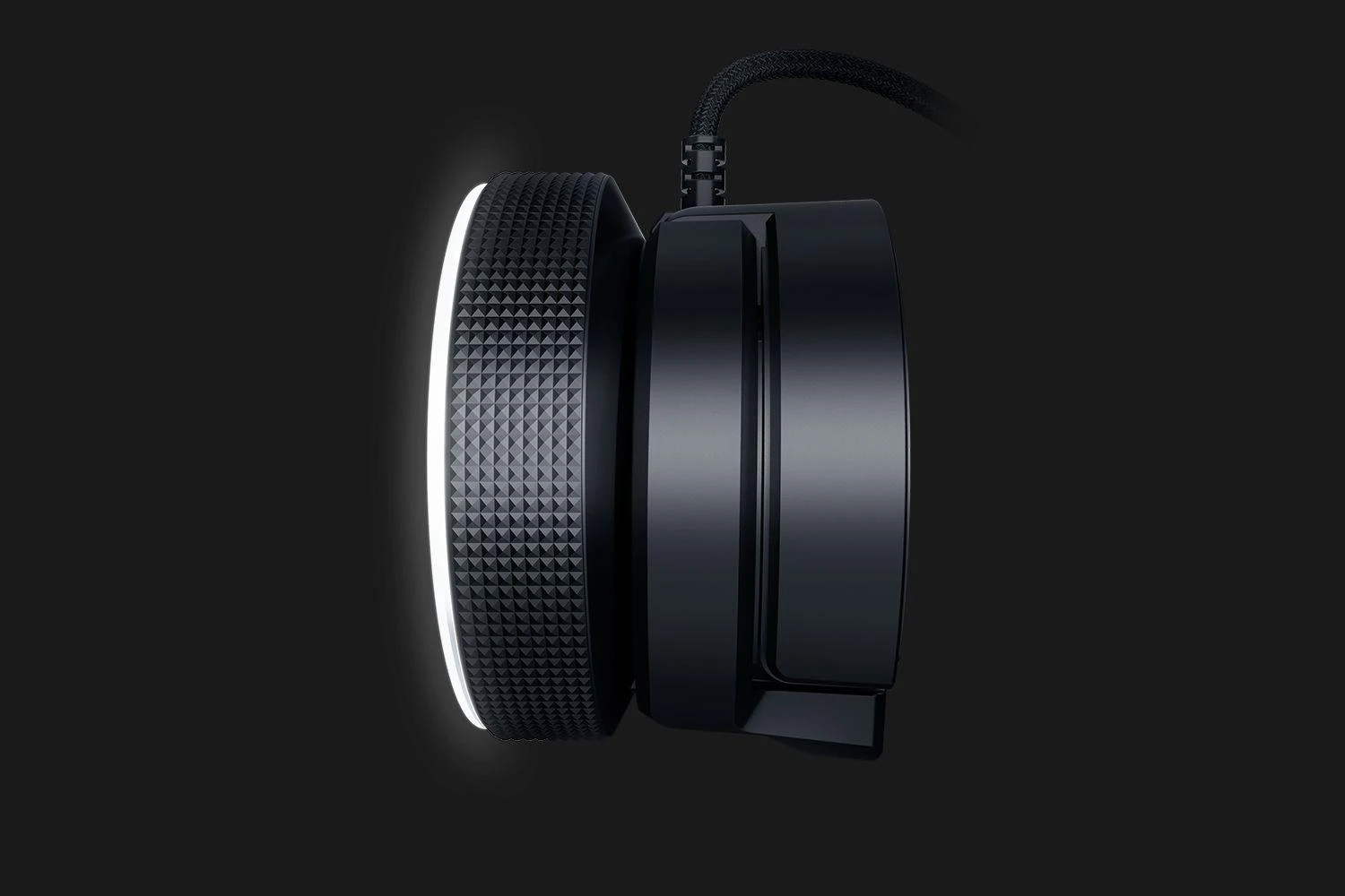 Internetinė kamera Razer Kiyo - Streaming Camera with Ring Lighting (USB Webcam, HD Video 720p, 60 FPS, Compatible with Open Broadcaster Software, Xsplit, Autofocus, Camera Clip, Tripod Connection) Juodas