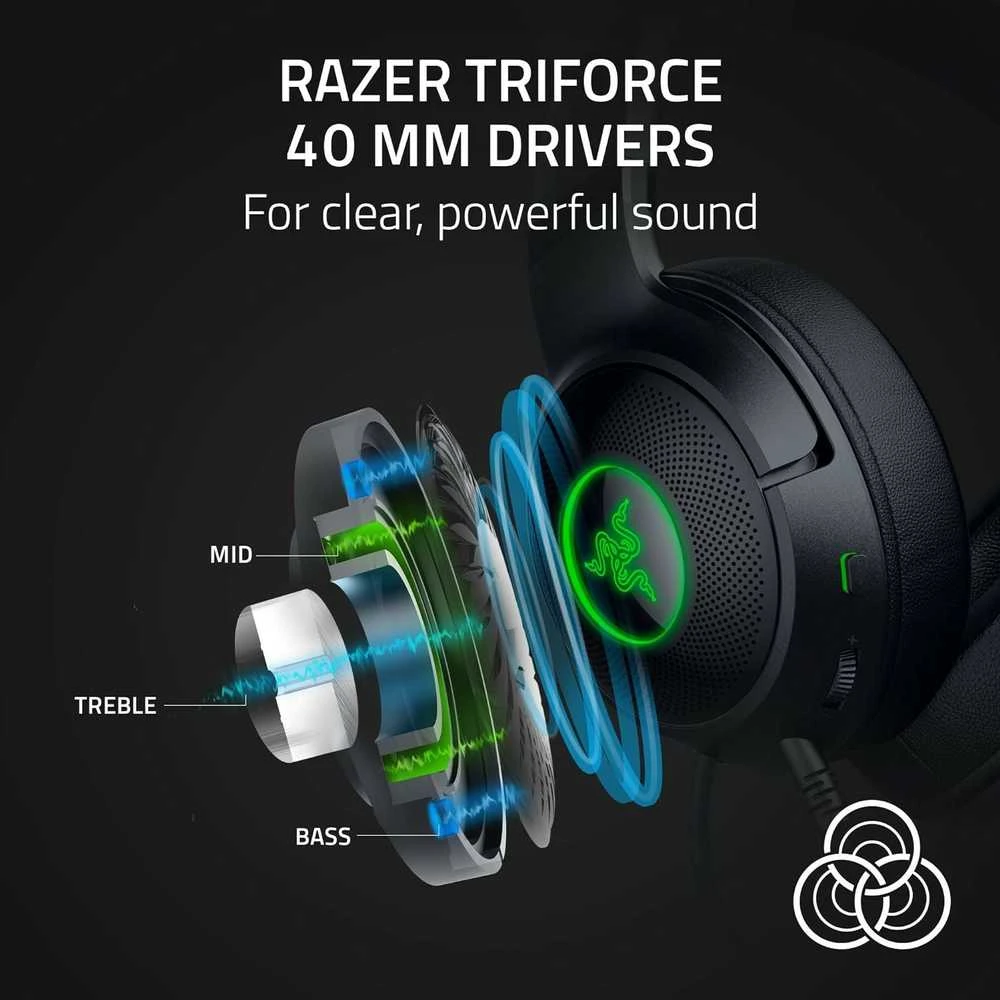 Razer | Ausinės | Kraken Kitty V2 | Yes | su laidu | Ant ausų uždedamos | USB Type A | Juodas