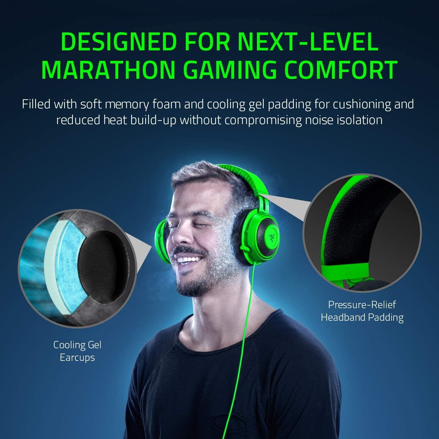 Razer Ausinės Su Laidu Zaidimams With Usb Audio Controller Varle Lt