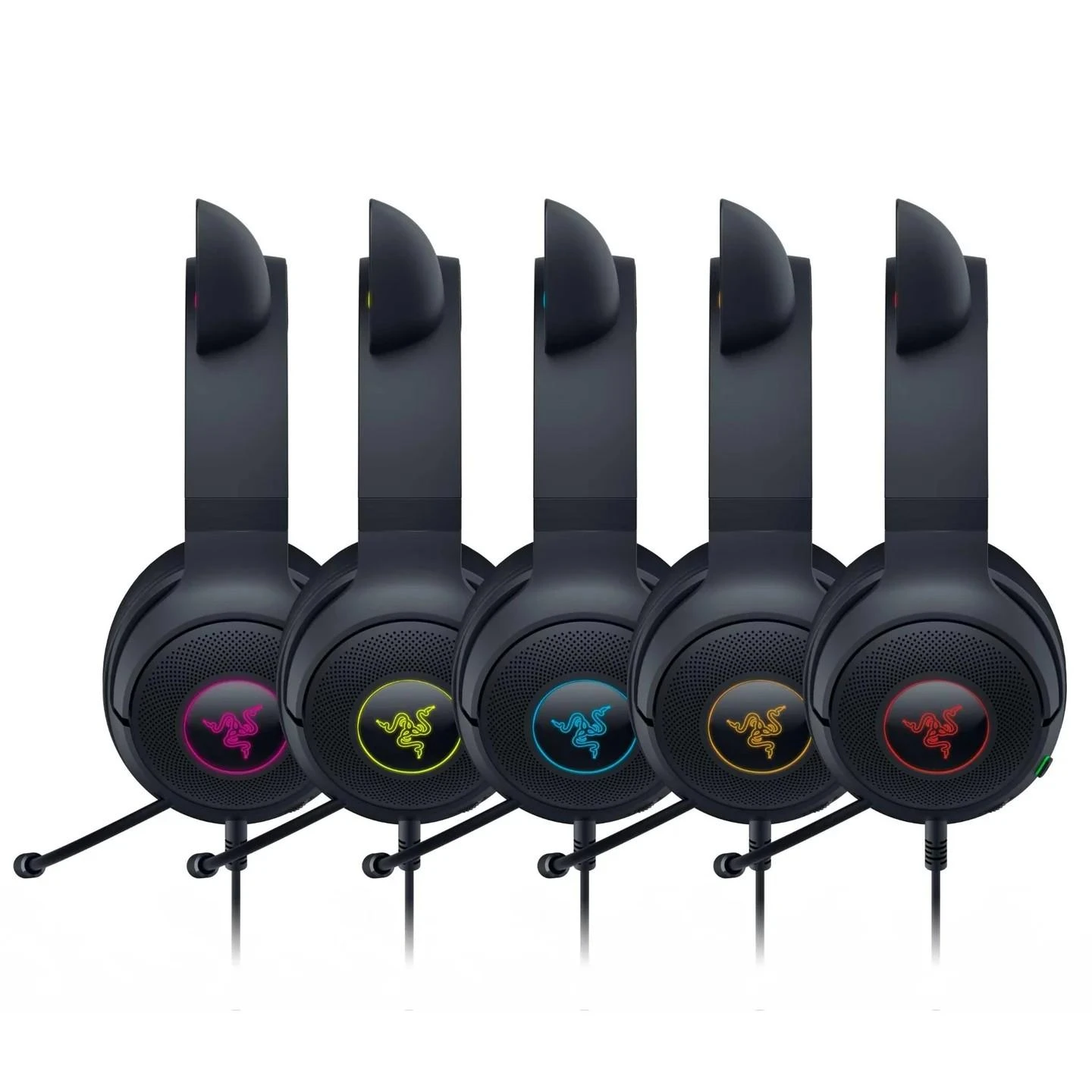 Razer | su laidu | Over-Ear | Ausinės Žaidimams | Kraken V2 Pro, Kitty Edition