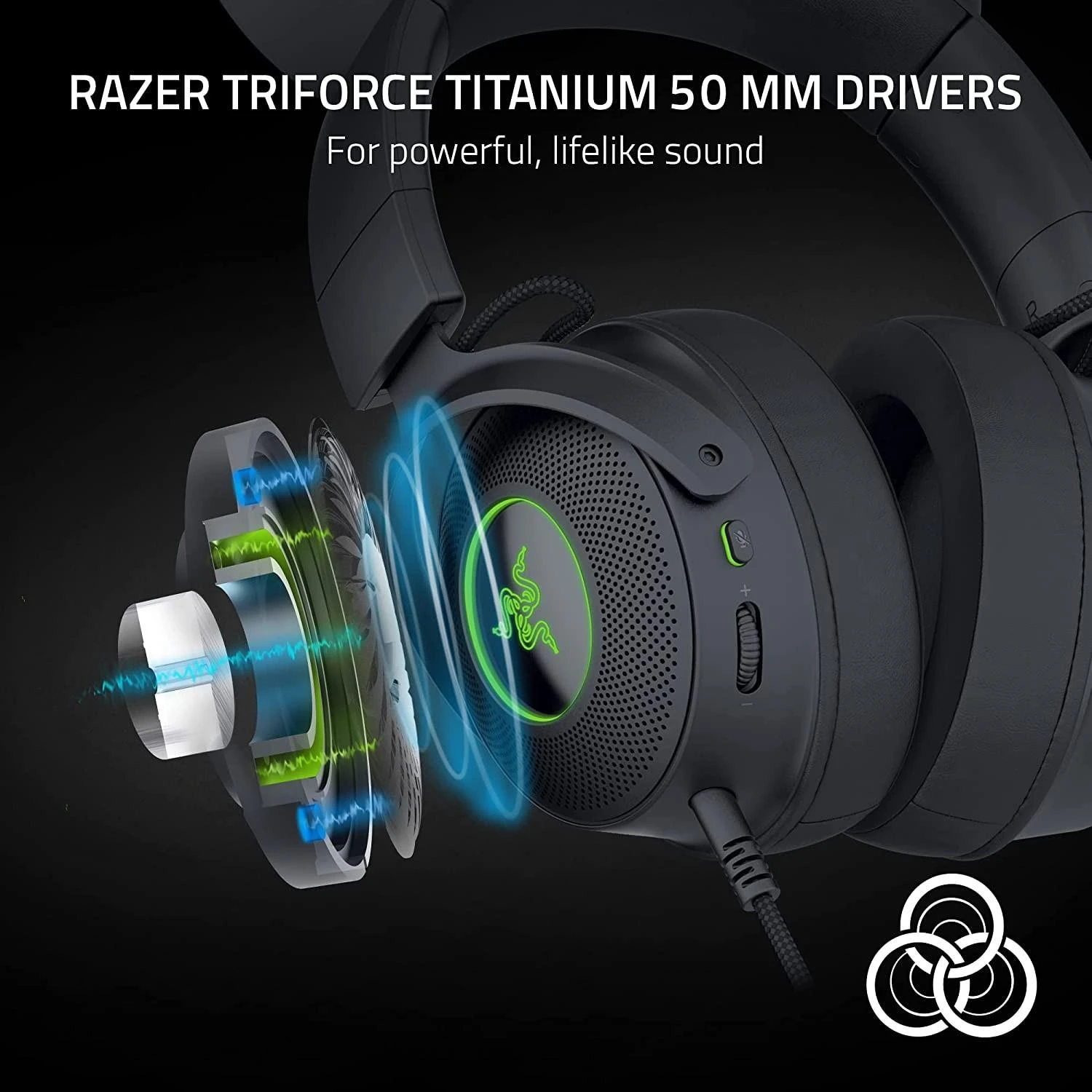 Razer | su laidu | Over-Ear | Ausinės Žaidimams | Kraken V2 Pro, Kitty Edition