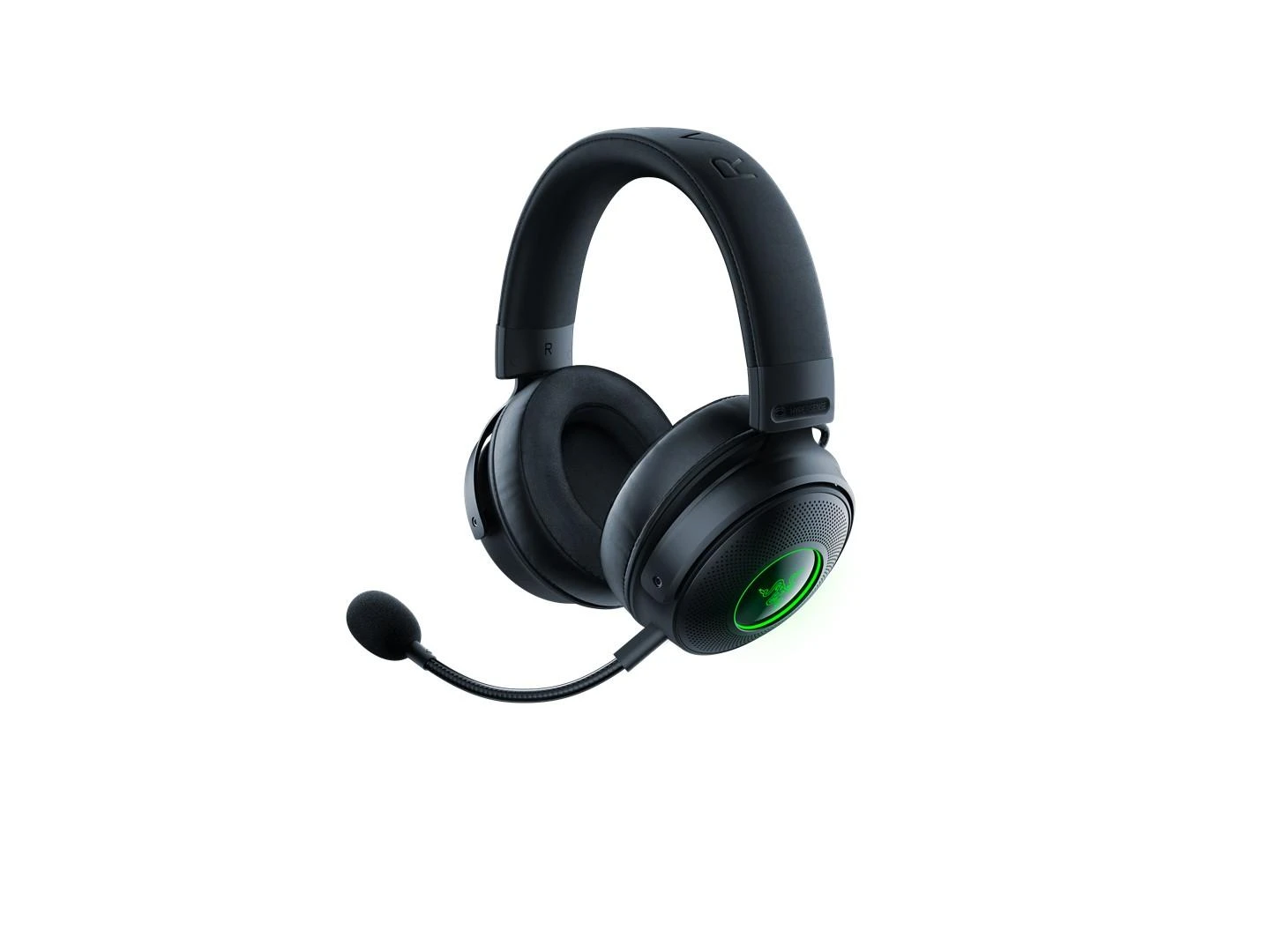 Žaidimų Ausinės Razer Kraken V3 HyperSense, USB jungtis, Chroma RGB, Juodos
