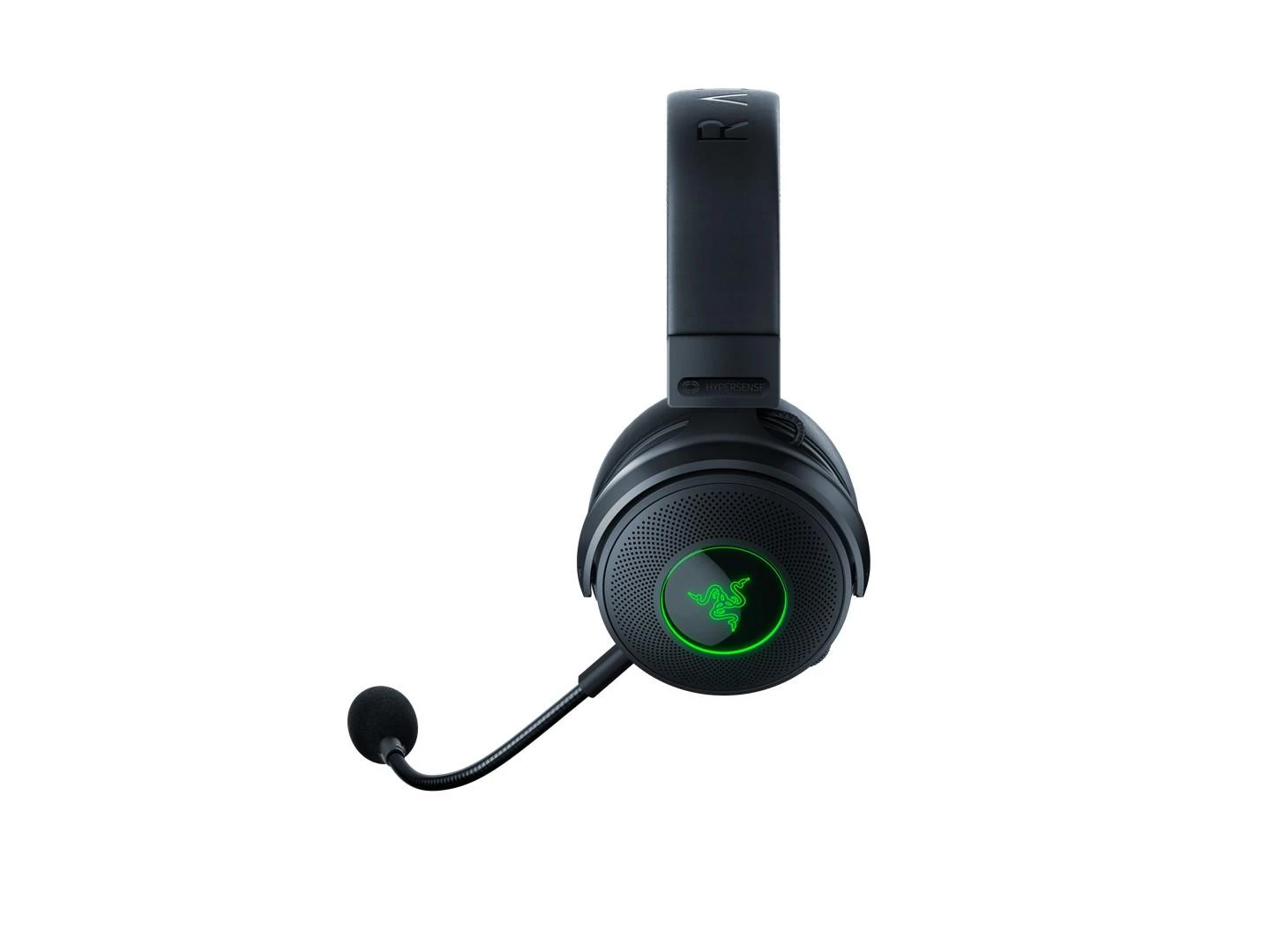 Žaidimų Ausinės Razer Kraken V3 HyperSense, USB jungtis, Chroma RGB, Juodos
