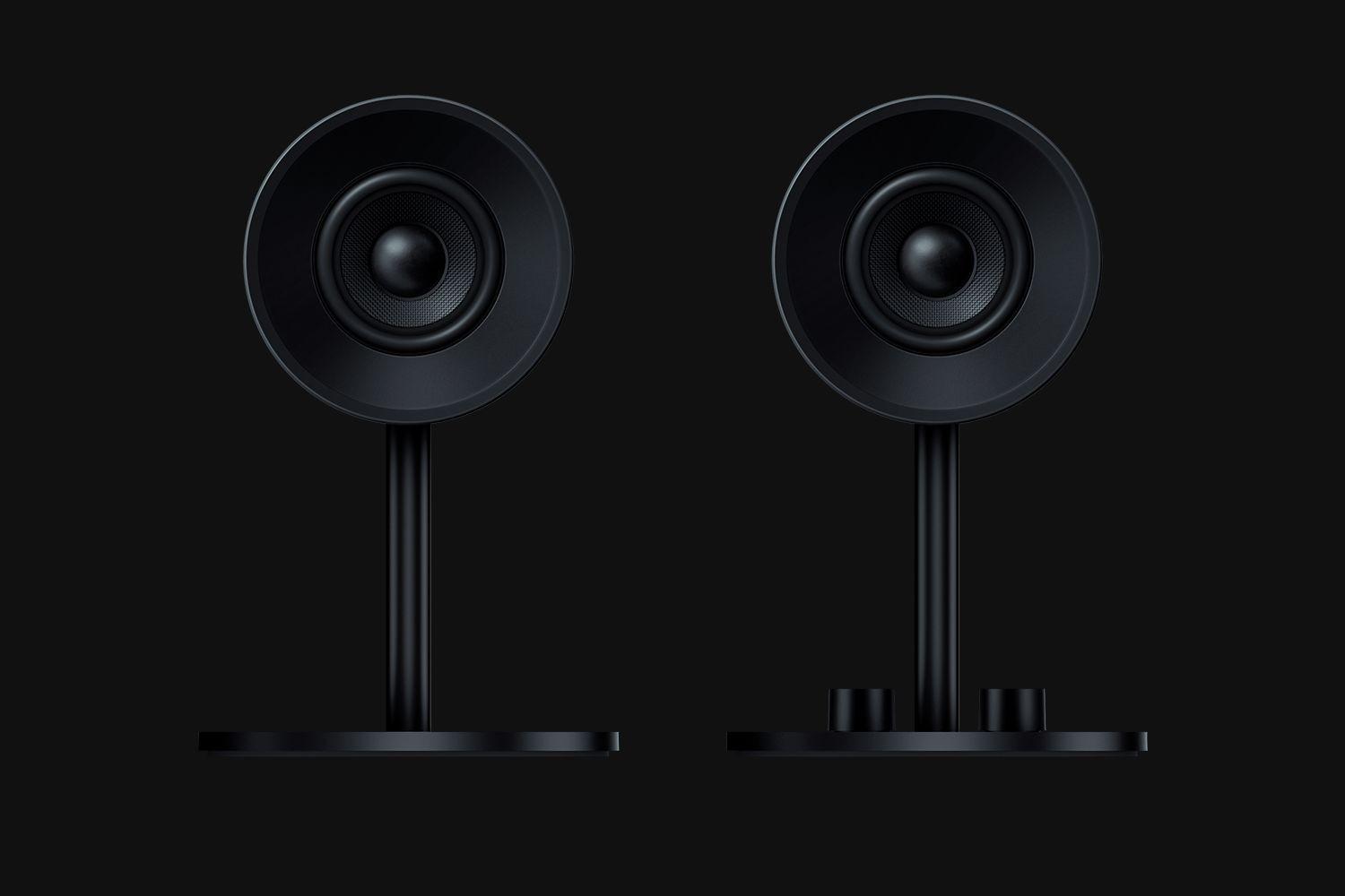 Kolonėlės Razer Nommo Chroma (Juodos) su apšvietimu