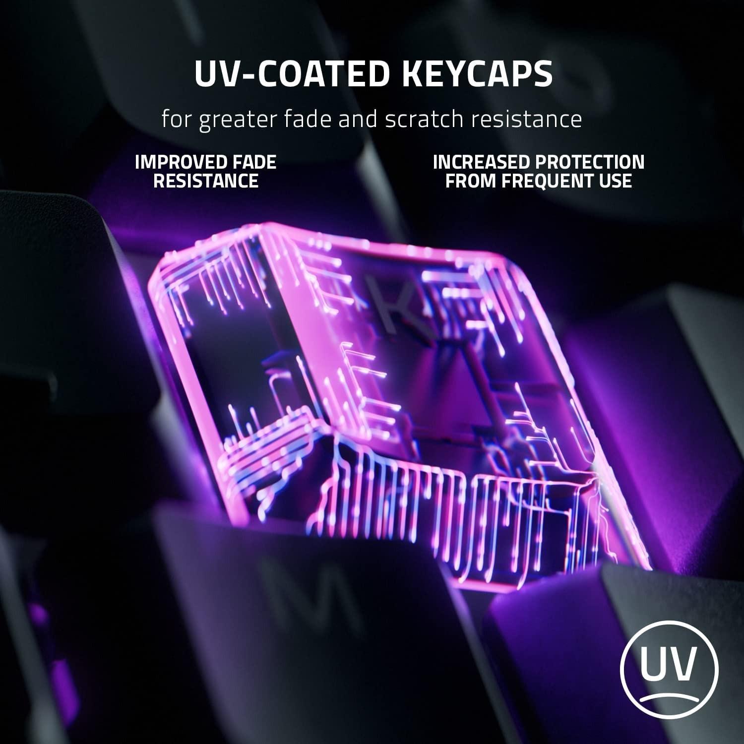 Razer | Ornata V3 | Klaviatūra žaidimams | su laidu | RGB LED pašvietimas | Cyrillic | Razer Mecha-Membrane | Juodas