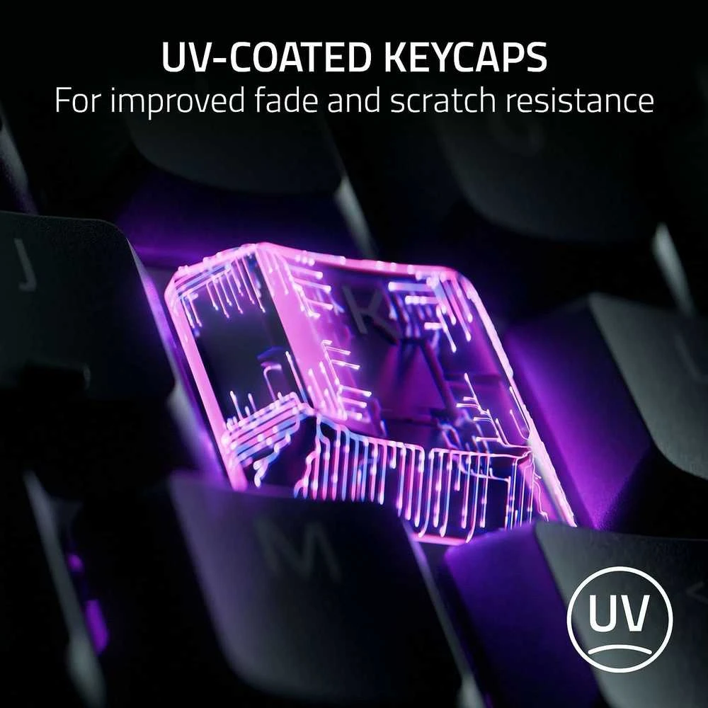 Razer | Ornata V3 Tenkeyless | Mechaninė klaviatūra žaidimams | su laidu | RGB LED pašvietimas | US | Juodas