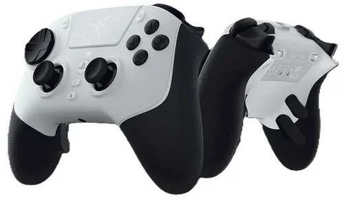 „Razer“ belaidis eSporto valdiklis, skirtas „PlayStation 5“ ir asmeniniam kompiuteriui | „Raiju V3 Pro“ | „Baltas“