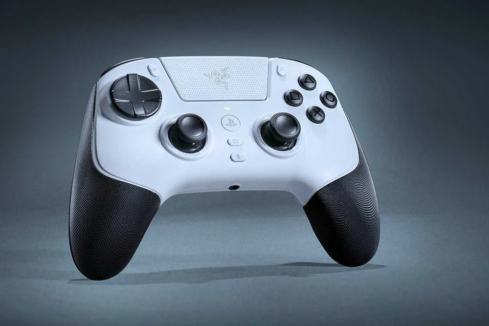 „Razer“ belaidis eSporto valdiklis, skirtas „PlayStation 5“ ir asmeniniam kompiuteriui | „Raiju V3 Pro“ | „Baltas“