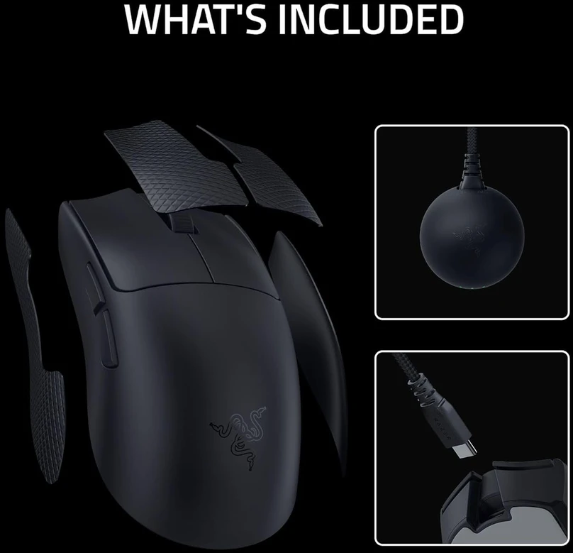Pelė žaidimams Razer Viper V4 Pro, baltos spalvos