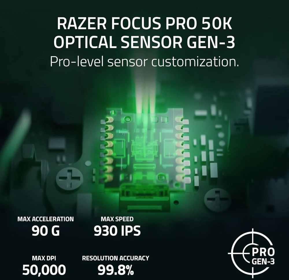 Pelė žaidimams Razer Viper V4 Pro, baltos spalvos