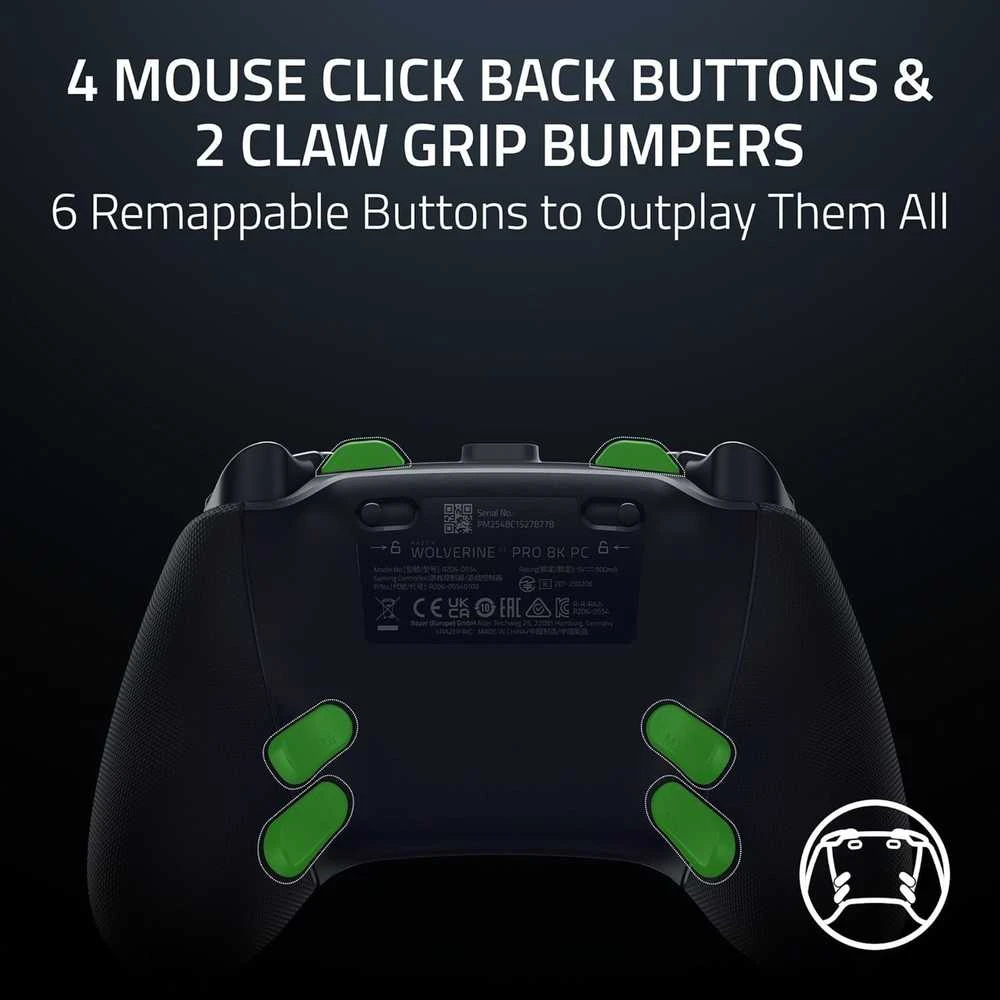 Razer „Wolverine V3 Pro 8K“ kompiuteris