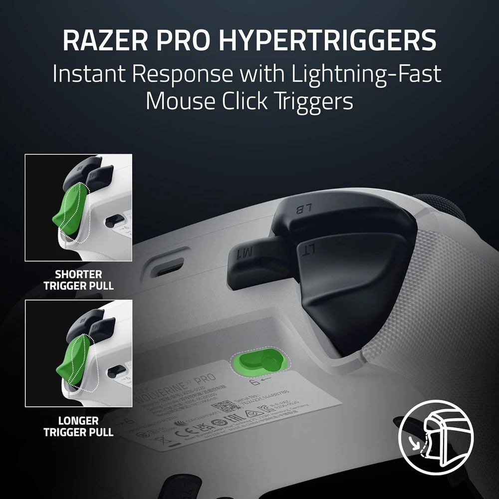„Razer“ | Žaidimų valdiklis, skirtas „XBOX Series X/S“ ir asmeniniam kompiuteriui | „Wolverin V3 Pro“