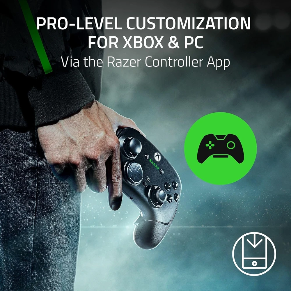 „Razer“ | Žaidimų valdiklis, skirtas „XBOX Series X/S“ ir asmeniniam kompiuteriui | „Wolverin V3 Pro“