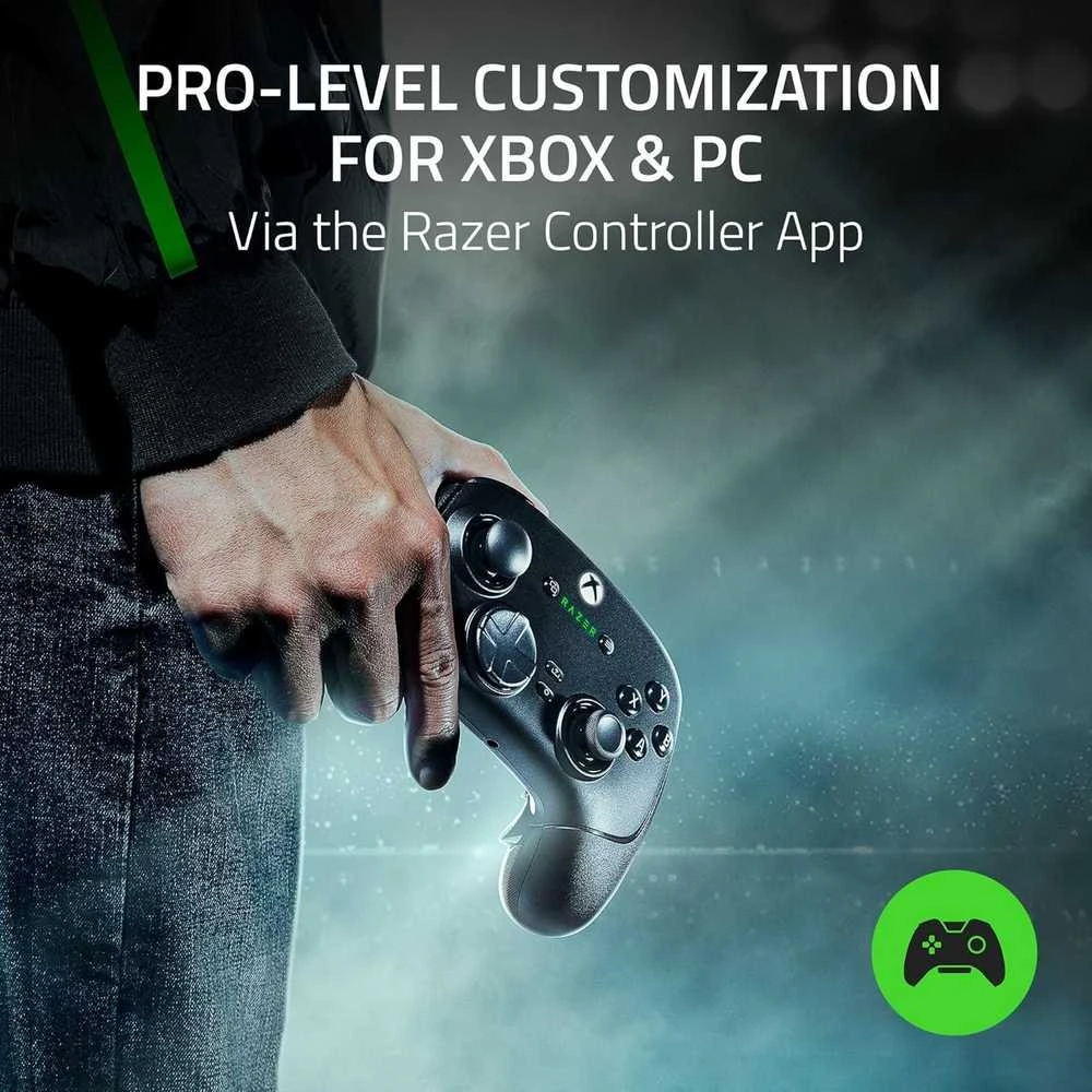 Razer | Belaidis „Esports“ valdiklis, skirtas „XBOX“ / asmeniniam kompiuteriui | Wolverine V3 Pro | Juodas