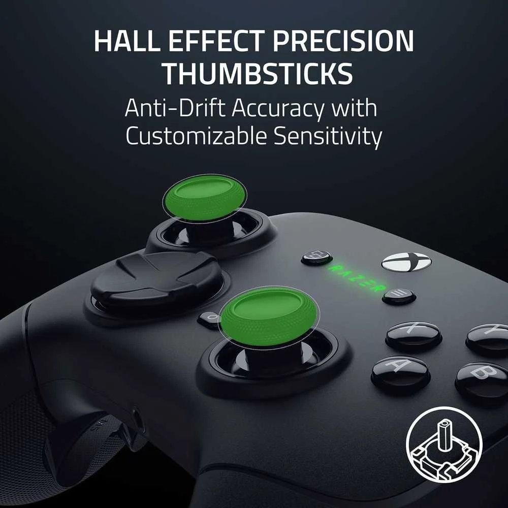Razer | Belaidis „Esports“ valdiklis, skirtas „XBOX“ / asmeniniam kompiuteriui | Wolverine V3 Pro | Juodas