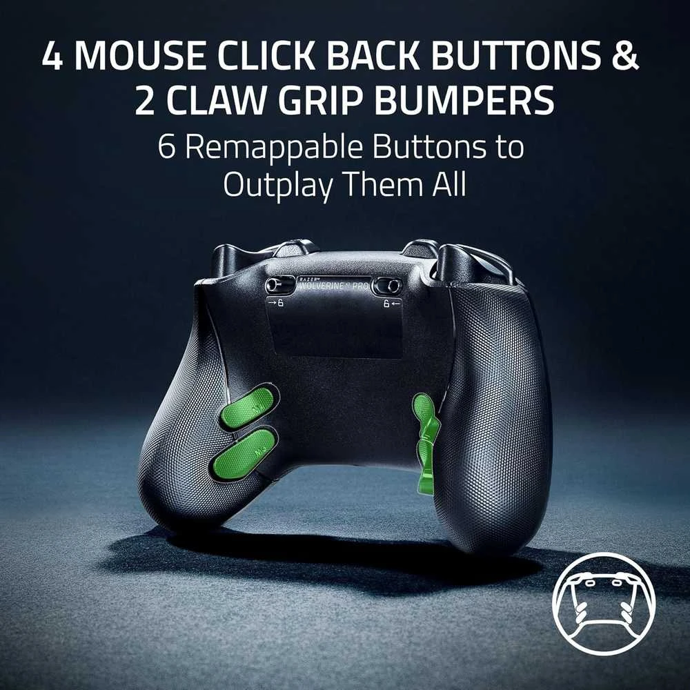 Razer | Belaidis „Esports“ valdiklis, skirtas „XBOX“ / asmeniniam kompiuteriui | Wolverine V3 Pro | Juodas