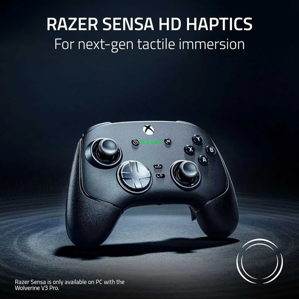 Razer | Belaidis „Esports“ valdiklis, skirtas „XBOX“ / asmeniniam kompiuteriui | Wolverine V3 Pro | Juodas
