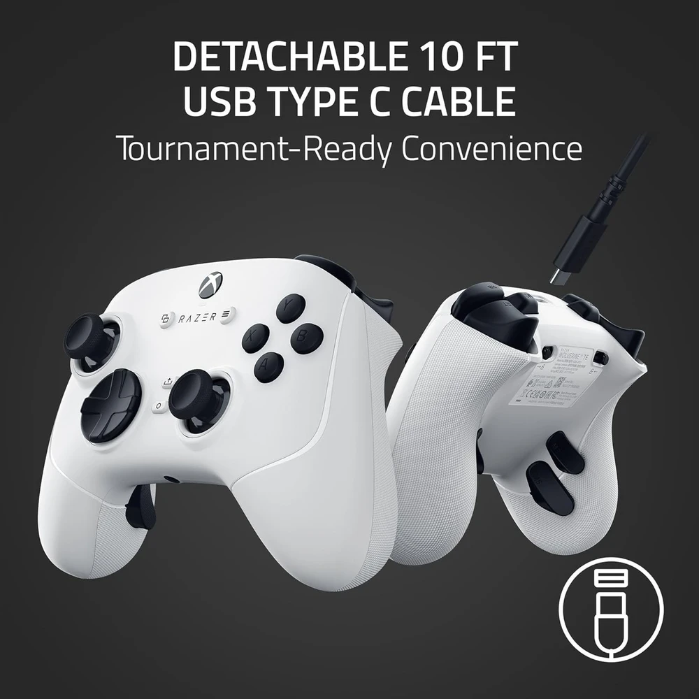 Razer | Žaidimų valdiklis, skirtas XBOX Series X/S ir PC | Wolverine V3 Tournament Edition
